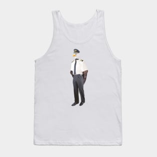 Airline Pilot Eagle Tank Top